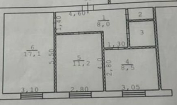 Продам двухкомнатную (2-комн.) квартиру, Русская ул, 103б, Симферополь г