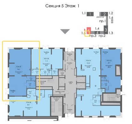 Продам торговое помещение 100 м2, 2-й Нагатинский проезд, 6к1, Москва г
