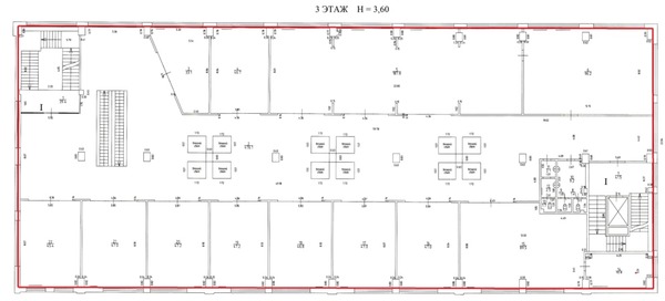 Сдам коммерческое помещение 1 300 м2, Полоцкая ул, 45, Калининград г