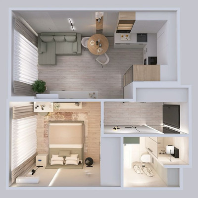 Продам однокомнатную (1-комн.) квартиру (долевое), Тан ул, Казань г