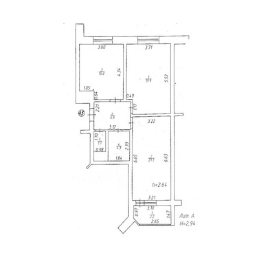 Продам двухкомнатную (2-комн.) квартиру, Курская ул, 27, Казань г