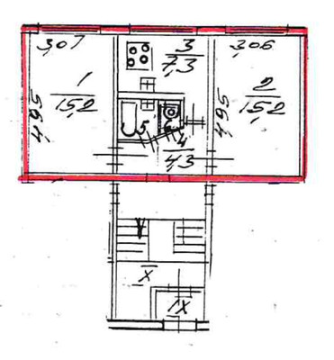Продам двухкомнатную (2-комн.) квартиру, Верности ул, 38к1, Санкт-Петербург г