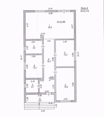 Продам дом, Белореченская ул, 29, Витязево с, 0 км от города