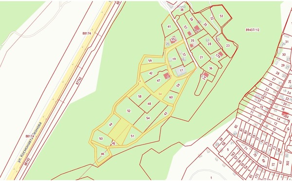 Продам участок 27,87 соток, Фермерское хоз., Космонавта Леонова ул, Пермь г, 0 км от города