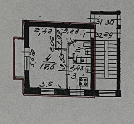 Продам однокомнатную (1-комн.) квартиру, Новороссийская ул, 2А, Санкт-Петербург г