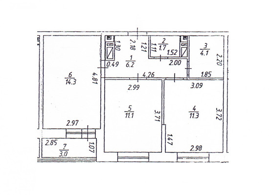 Продам двухкомнатную (2-комн.) квартиру, им. Героя Ростовского ул, 8к4, Краснодар г