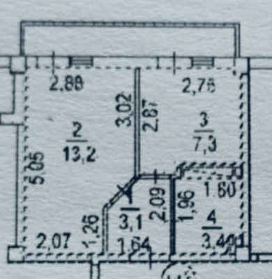 Продам однокомнатную (1-комн.) квартиру, Александра Суворова пр-кт, 103, Симферополь г
