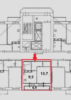 Продам однокомнатную (1-комн.) квартиру, Есенина ул, 1к1, Санкт-Петербург г