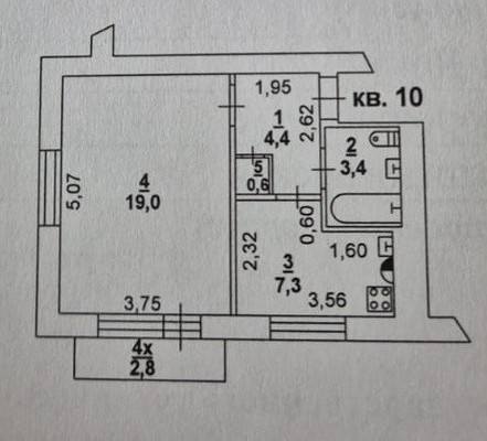 Продам однокомнатную (1-комн.) квартиру, Магнитогорская ул, 9/2, Ростов-на-Дону г