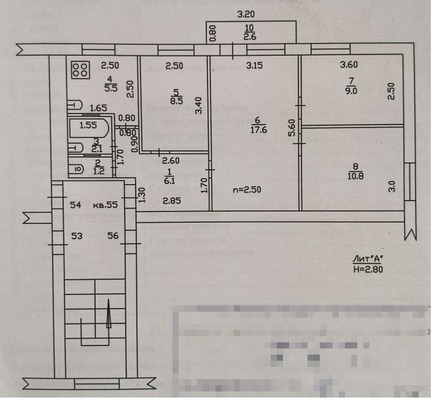 Продам многокомнатную квартиру, Ворошилова ул, 65, Кропоткин г