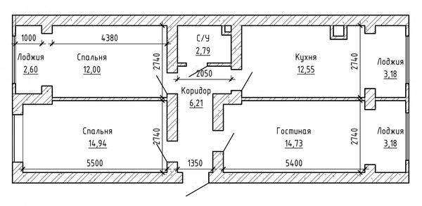 Продам трехкомнатную (3-комн.) квартиру, 2-я Надречная ул, 128к8, Нальчик г