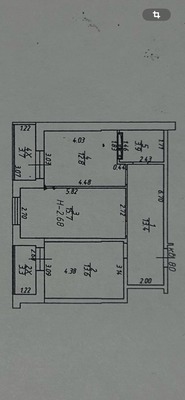Продам двухкомнатную (2-комн.) квартиру, Тибетская ул, 1кв, Ростов-на-Дону г