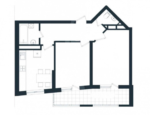 Продам двухкомнатную (2-комн.) квартиру, Красных Партизан ул, 4к15, Краснодар г