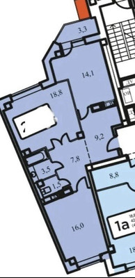 Продам двухкомнатную (2-комн.) квартиру, 43-й Армии ул, 19, Подольск г