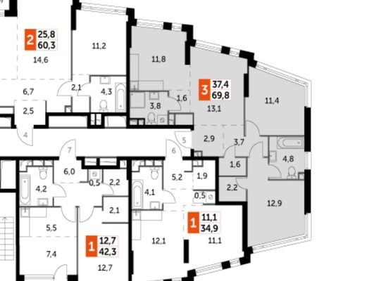 Продам трехкомнатную (3-комн.) квартиру, Нагатинская наб, 4бк2, Москва г