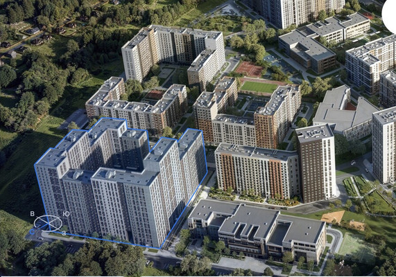 Продам трехкомнатную (3-комн.) , Куприна пр-кт, 40к9, Сосенское п