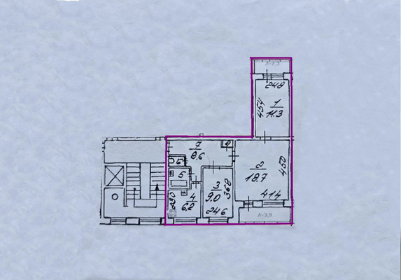 Продам трехкомнатную (3-комн.) квартиру, Ириновский пр-кт, 17Ак2, Санкт-Петербург г