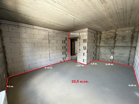 Продам однокомнатную (1-комн.) квартиру, Березовый проезд, 1к2, Кропоткин г