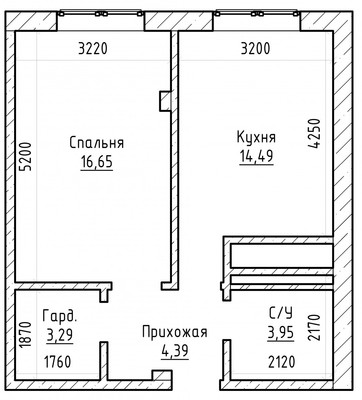 Продам однокомнатную (1-комн.) квартиру, Атажукина ул, 155, Нальчик г