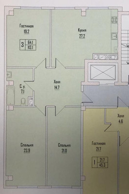 Продам трехкомнатную (3-комн.) квартиру, Нахушева ул, 71, Нальчик г