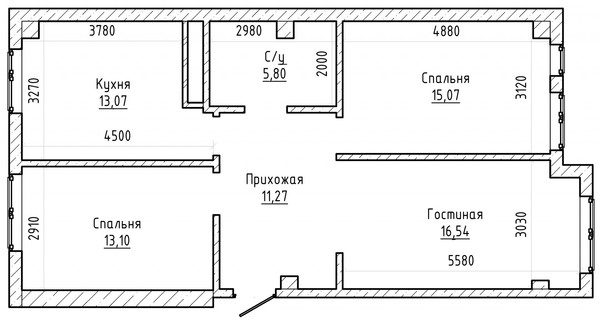 Продам трехкомнатную (3-комн.) квартиру, Горького ул, 29, Нальчик г