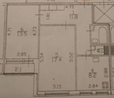 Продам двухкомнатную (2-комн.) квартиру, Чебышевская ул, 11, Петергоф г