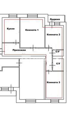 Продам трехкомнатную (3-комн.) квартиру, Героев пр-кт, 3, Просторный мкр