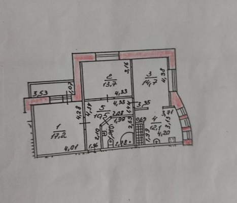 Продам трехкомнатную (3-комн.) квартиру, Красноармейская ул, 108ка, Йошкар-Ола г