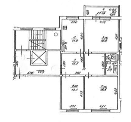 Продам трехкомнатную (3-комн.) квартиру, Ф.Лефорта б-р, 16, Калининград г