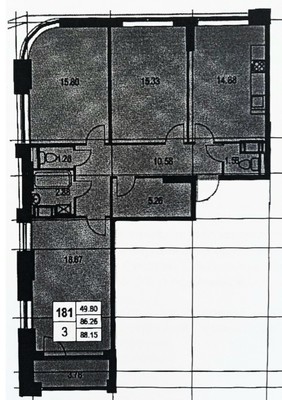 Продам трехкомнатную (3-комн.) квартиру, Будапештская ул, 2к1, Санкт-Петербург г