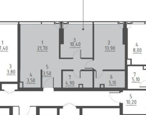 Продам двухкомнатную (2-комн.) квартиру (долевое), 1-я Ямского Поля ул, 1к1, Москва г
