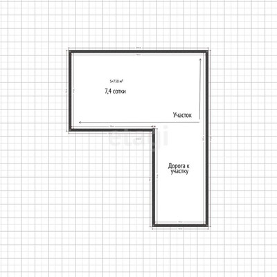 Продам участок 7,4 соток, ИЖС, Интернациональная ул, 395, Старокорсунская ст-ца, 0 км от города