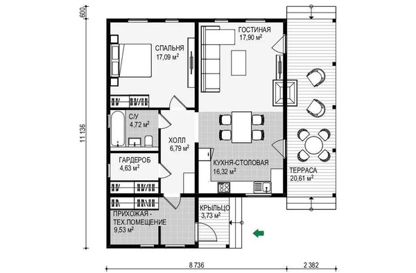 Продам коттедж, 161, Бекетово д, 0 км от города