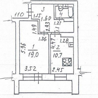 Продам однокомнатную (1-комн.) квартиру, Ямашева пр-кт, 69, Казань г