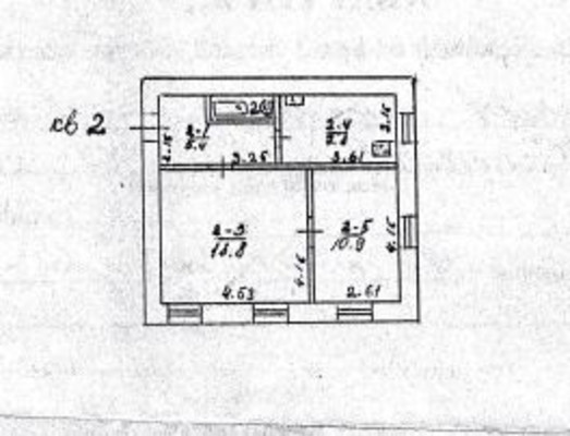 Продам двухкомнатную (2-комн.) квартиру, Красноармейская ул, 107, Симферополь г