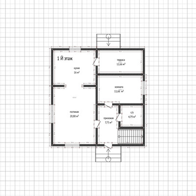 Продам дом, Центральная (1 снт) ул, 21, Краснодар г, 0 км от города