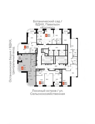 Продам двухкомнатную (2-комн.) квартиру, Вильгельма Пика ул, 1, Москва г