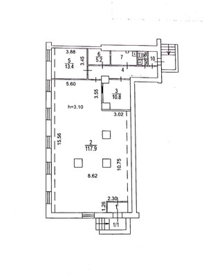 Продам торговое помещение 170 м2, Люблинская ул, 25/1, Москва г