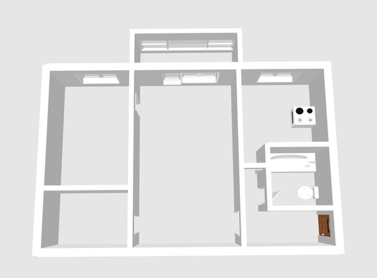 Продам двухкомнатную (2-комн.) квартиру, Костычева ул, 23, Брянск г