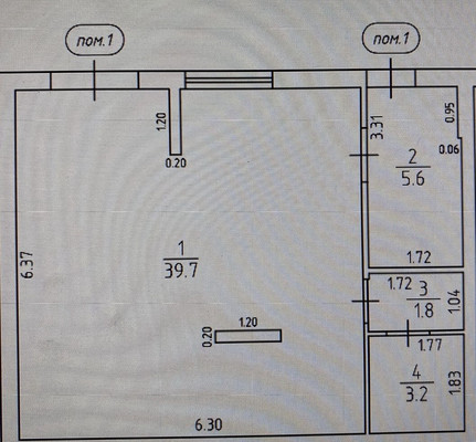 Продам коммерческое помещение 50,3 м2, Лазурная ул, 18, Гурьевск г