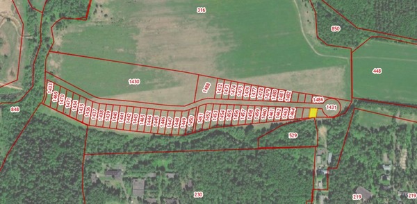 Продам участок 5,98 соток, ИЖС, Воронино д, 0 км от города