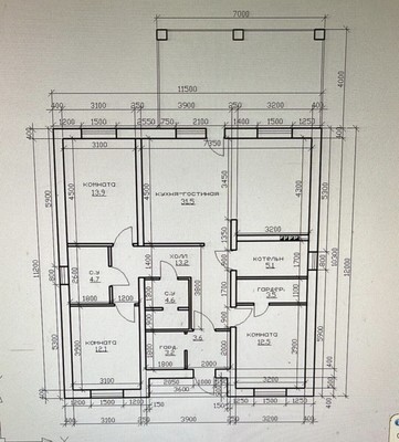 Продам коттедж, 60, Буняково д, 0 км от города
