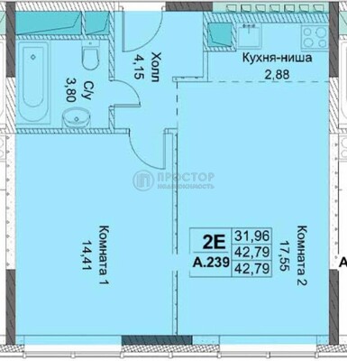 Продам однокомнатную (1-комн.) квартиру, Долгопрудненское ш, 3А, Москва г