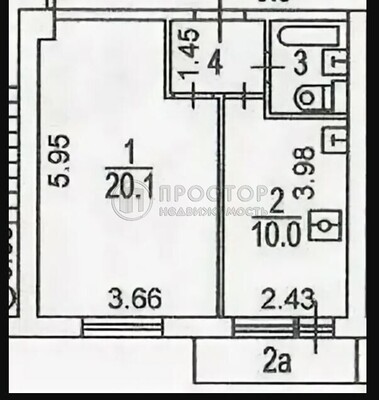 Продам однокомнатную (1-комн.) квартиру, Вятская ул, 16, Москва г