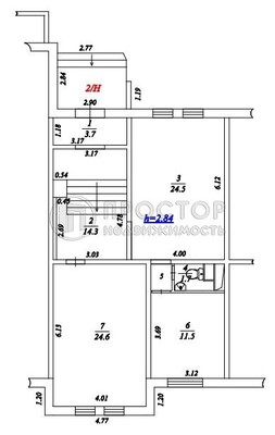 Продам коммерческое помещение 87,1 м2, Некрасовская ул, 9, Москва г
