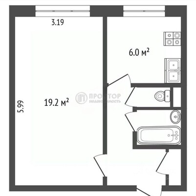 Продам однокомнатную (1-комн.) квартиру, Тарусская ул, 8, Москва г
