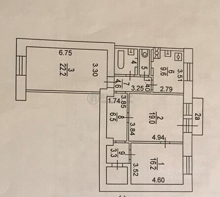 Продам трехкомнатную (3-комн.) квартиру, Алабяна ул, 10к2, Москва г