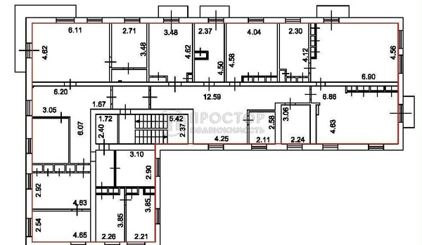 Продам коммерческое помещение 700,8 м2, Фруктовая ул, 7к2, Москва г