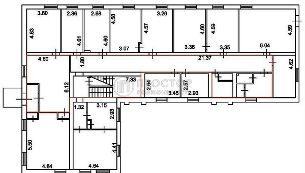 Продам коммерческое помещение 700,8 м2, Фруктовая ул, 7к2, Москва г