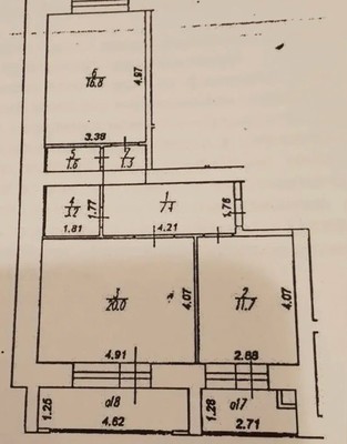 Продам двухкомнатную (2-комн.) квартиру, Вокзальная ул, 77, Рязань г